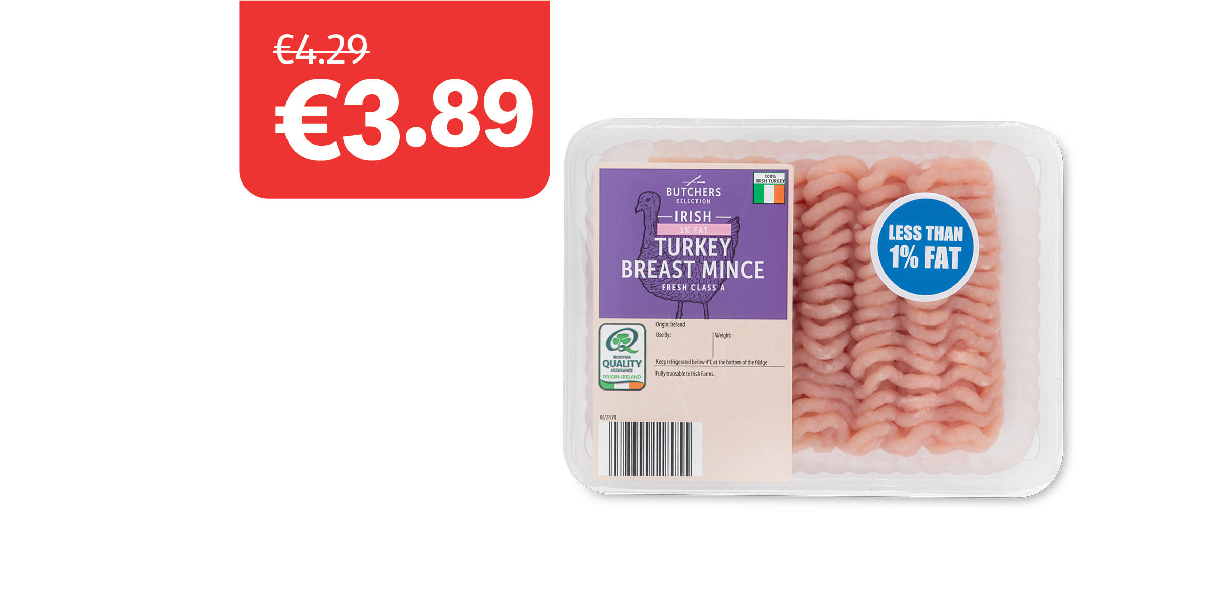 Image of Irish Turkey Breast Mince