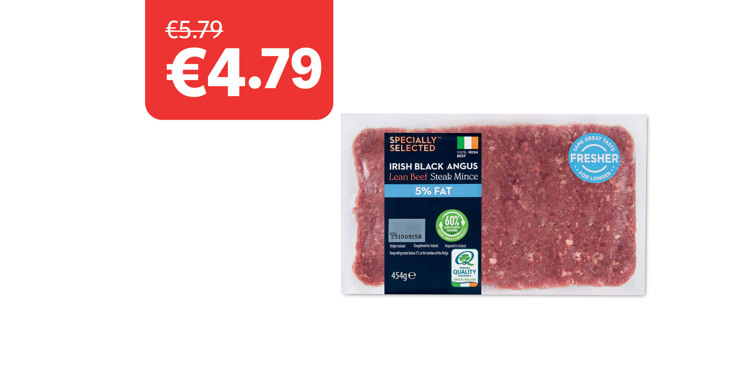 Image of Specially Selected 5% Fat Irish Angus Steak Mince