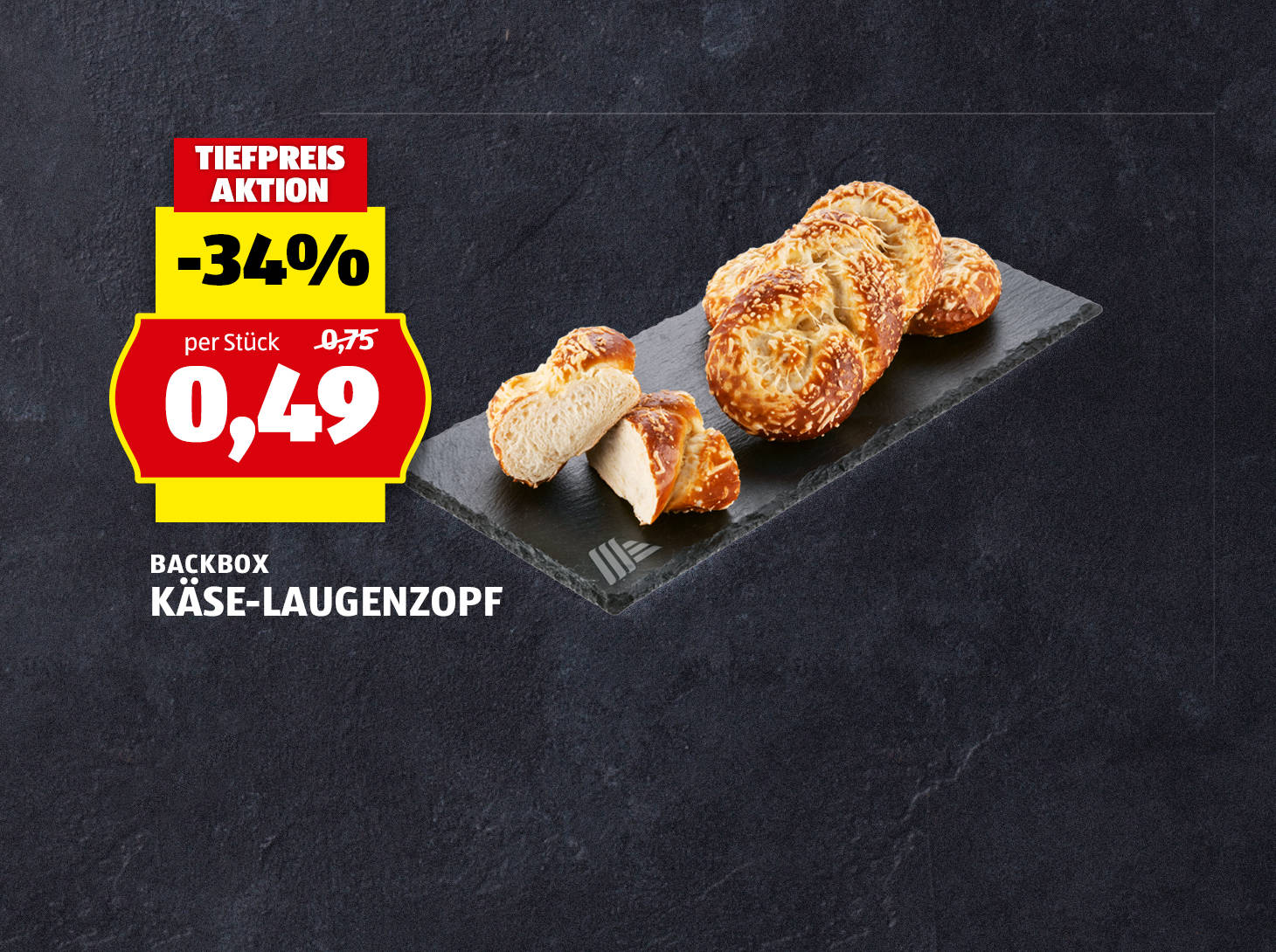 Backbox Käse-Laugenzopf, € 0,49
