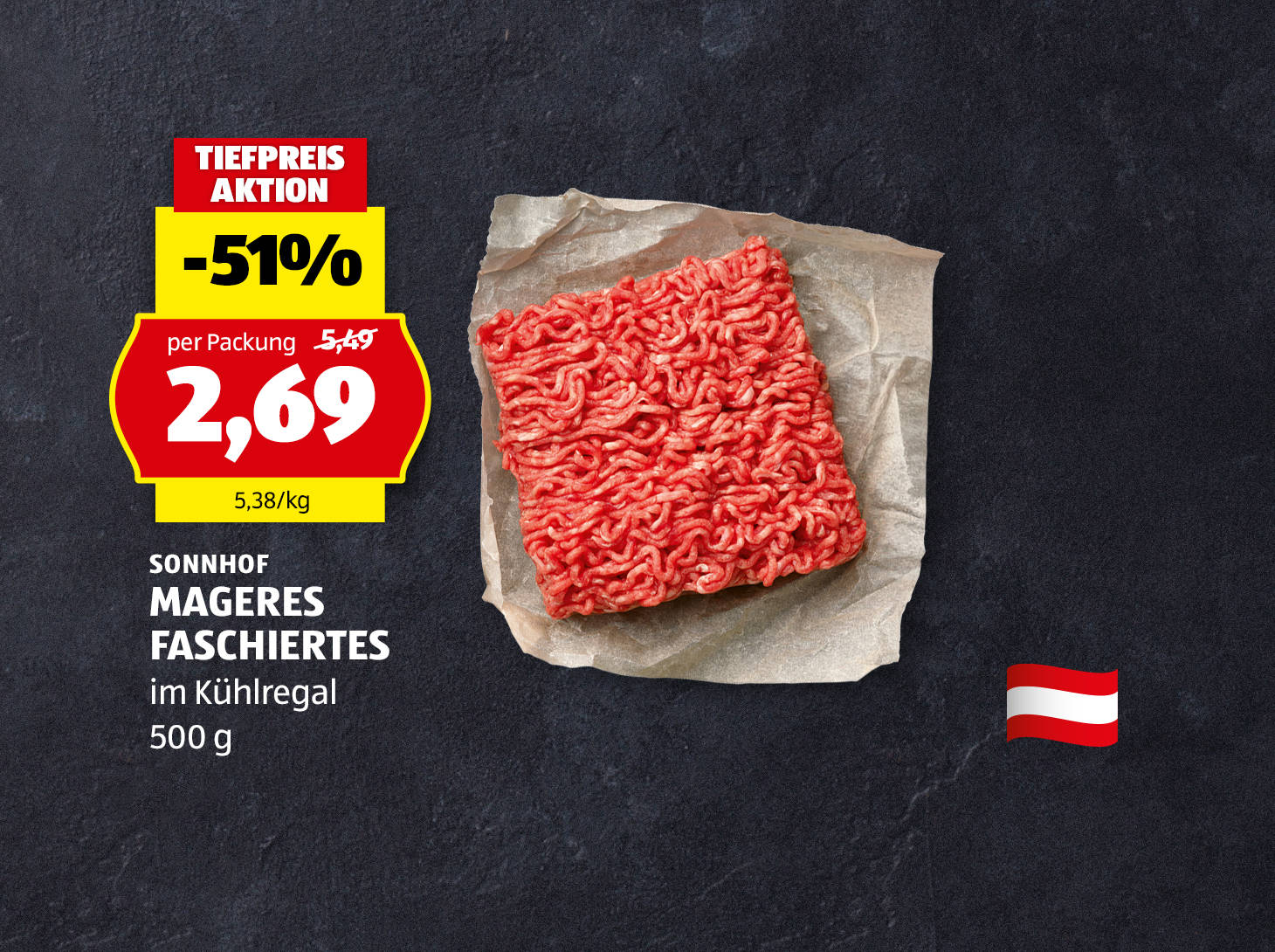 Sonnhof Mageres Faschiertes, € 2,69