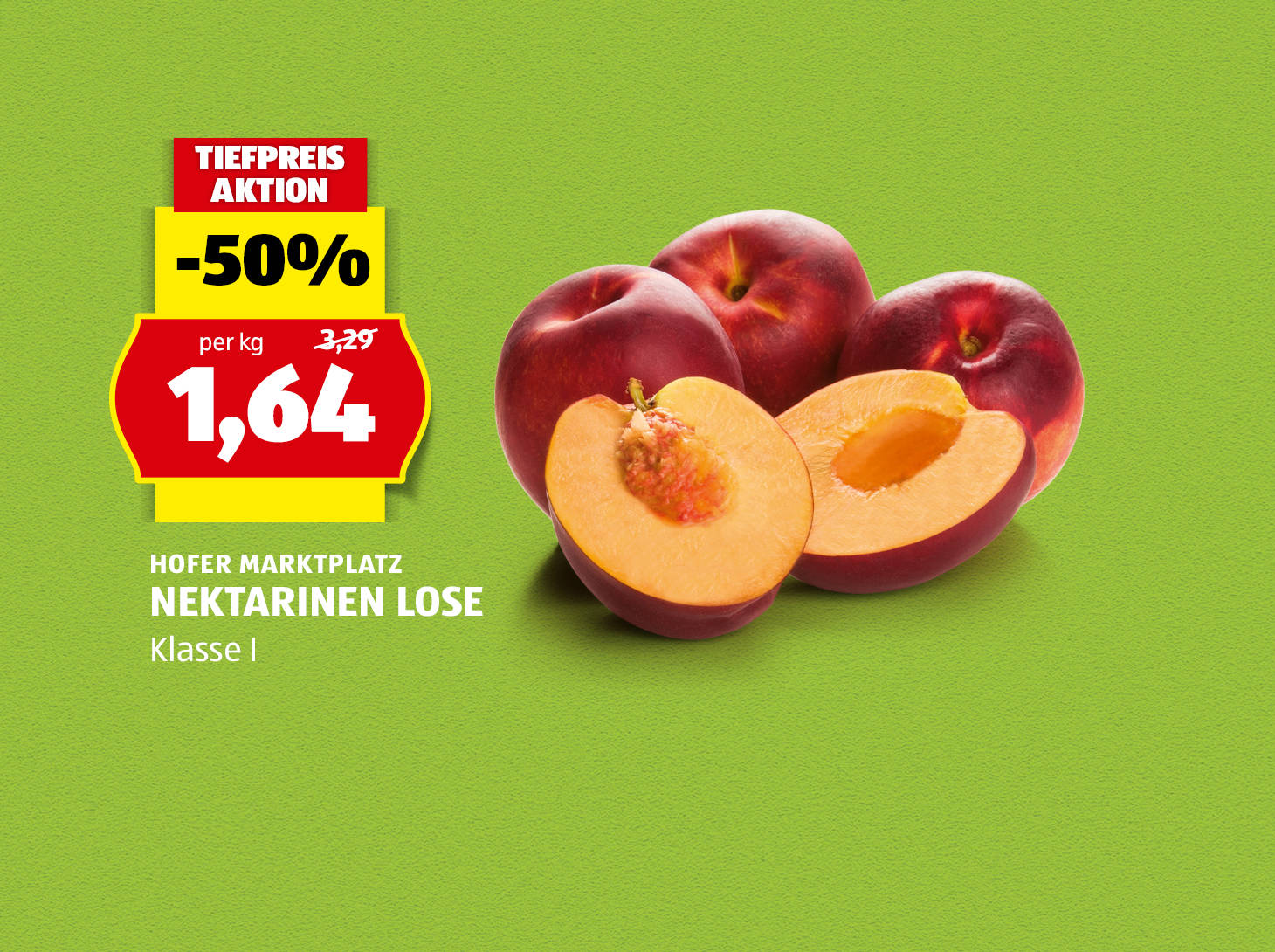 Hofer Marktplatz Nektarinen Lose, € 1,64