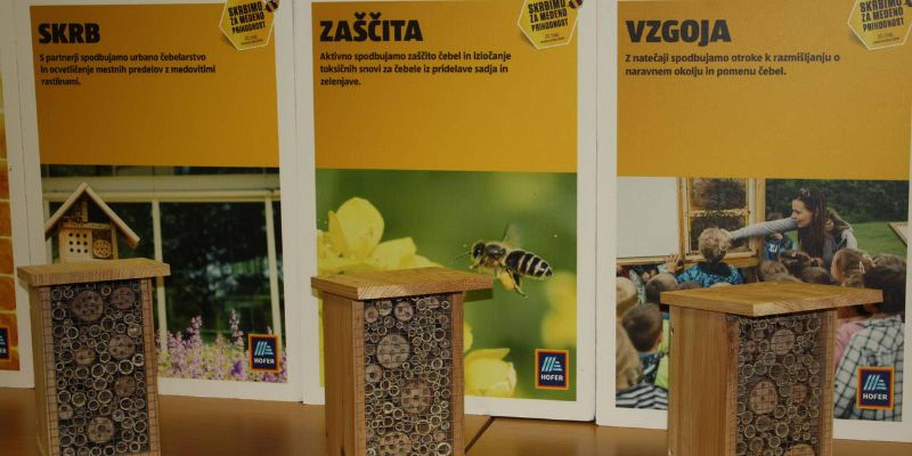 Gnezdnice za divje opraševalce