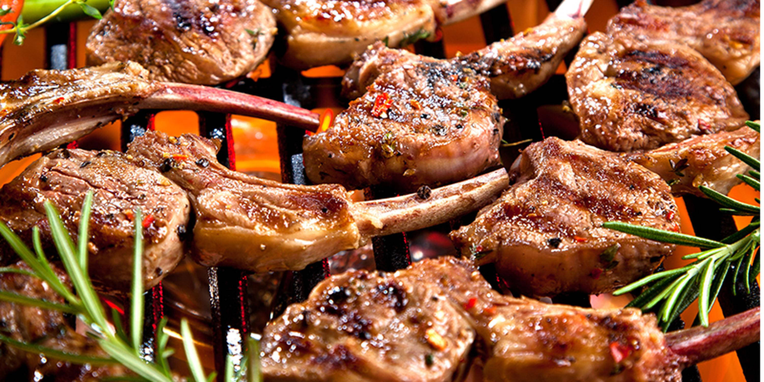 Lamm grillen