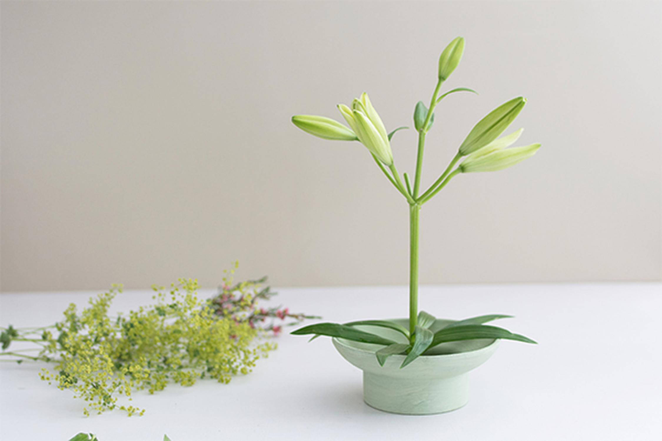 Ikebana Schritt 2