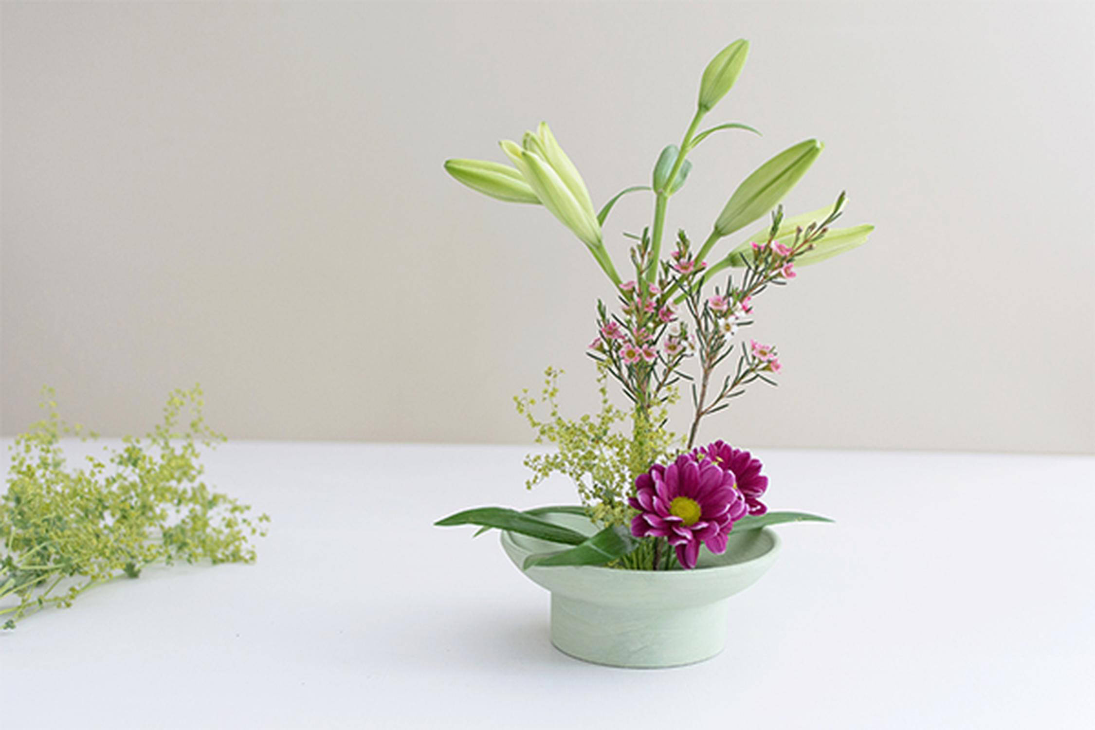 Ikebana Schritt 4