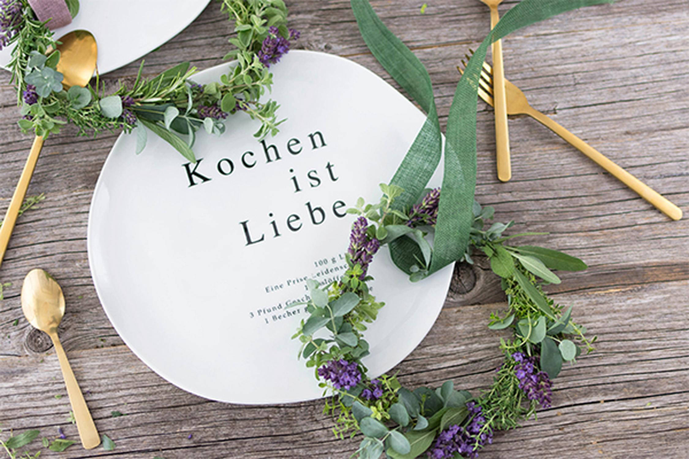 Lavendel-Kräuter-Kranz