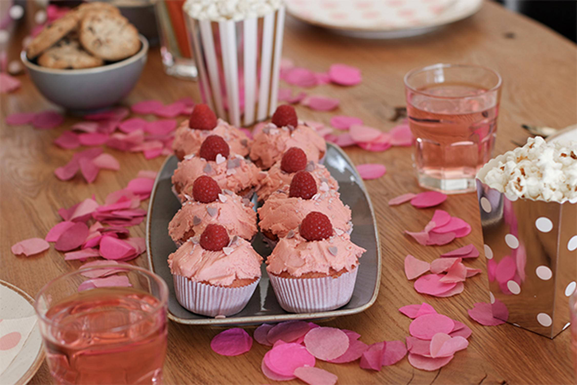 Rosa Cupcakes