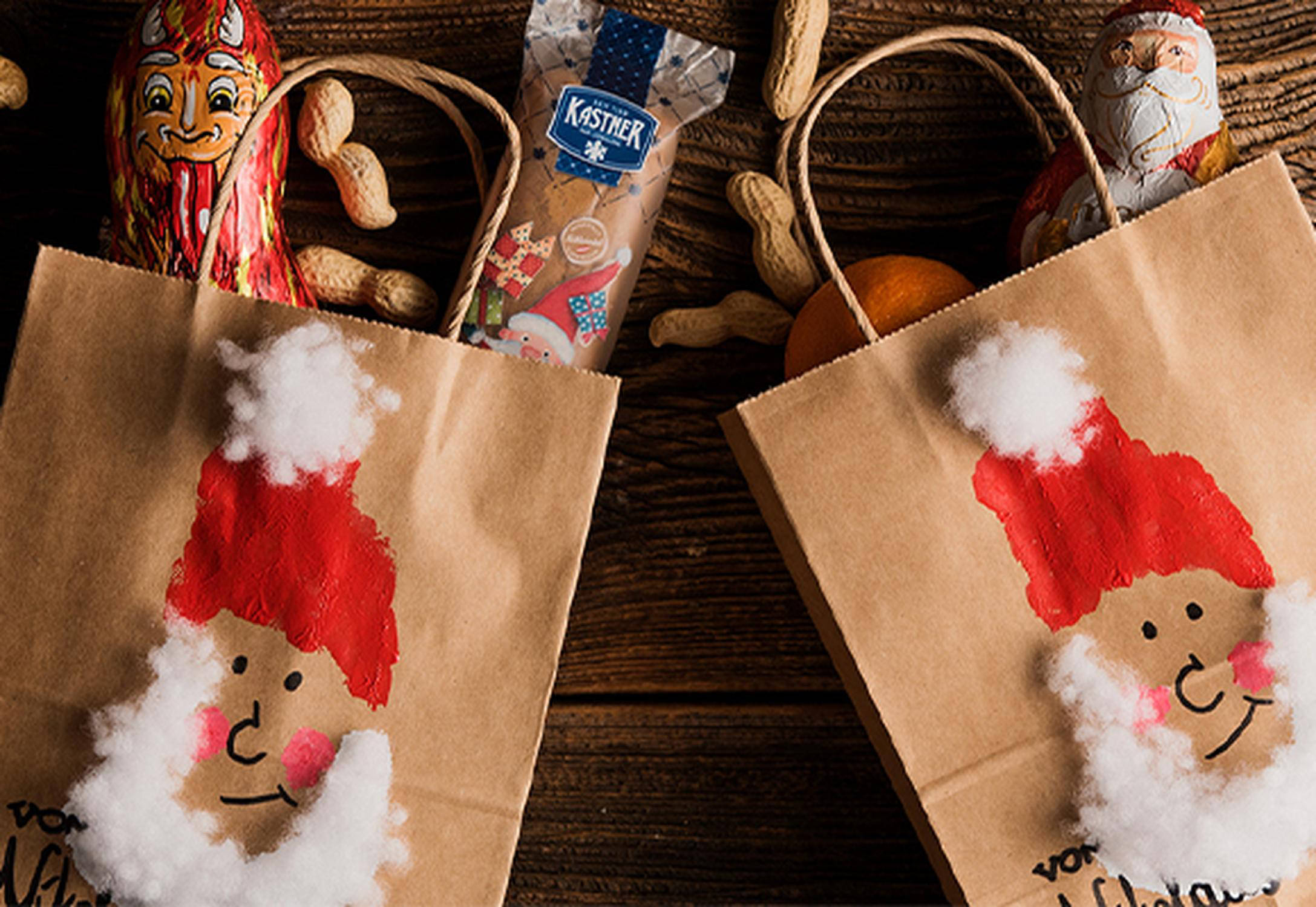 Nikolaus-Säckchen als Geschenkidee für Kinder