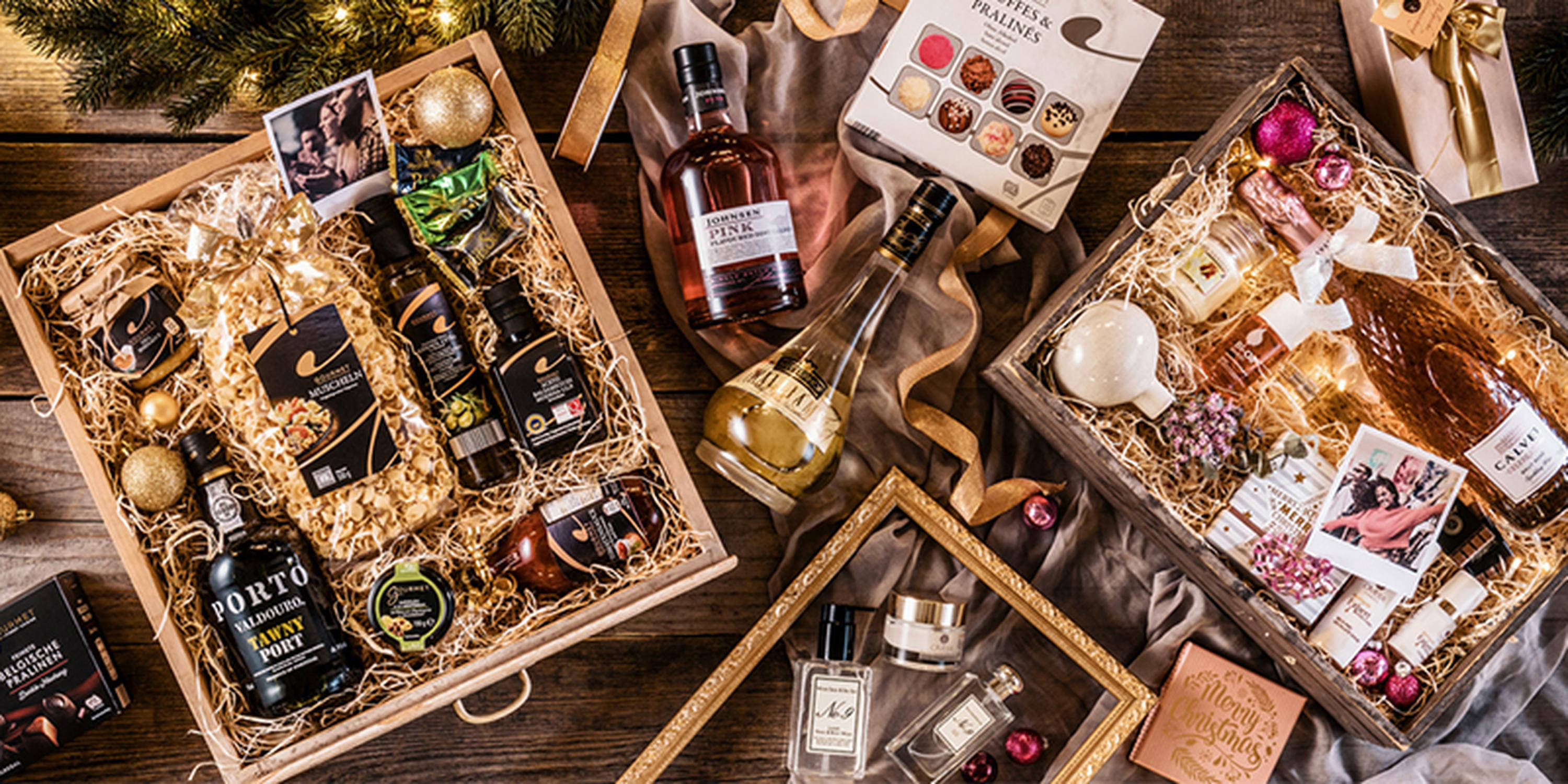 Geschenkboxen mit Überraschungen für jeden 