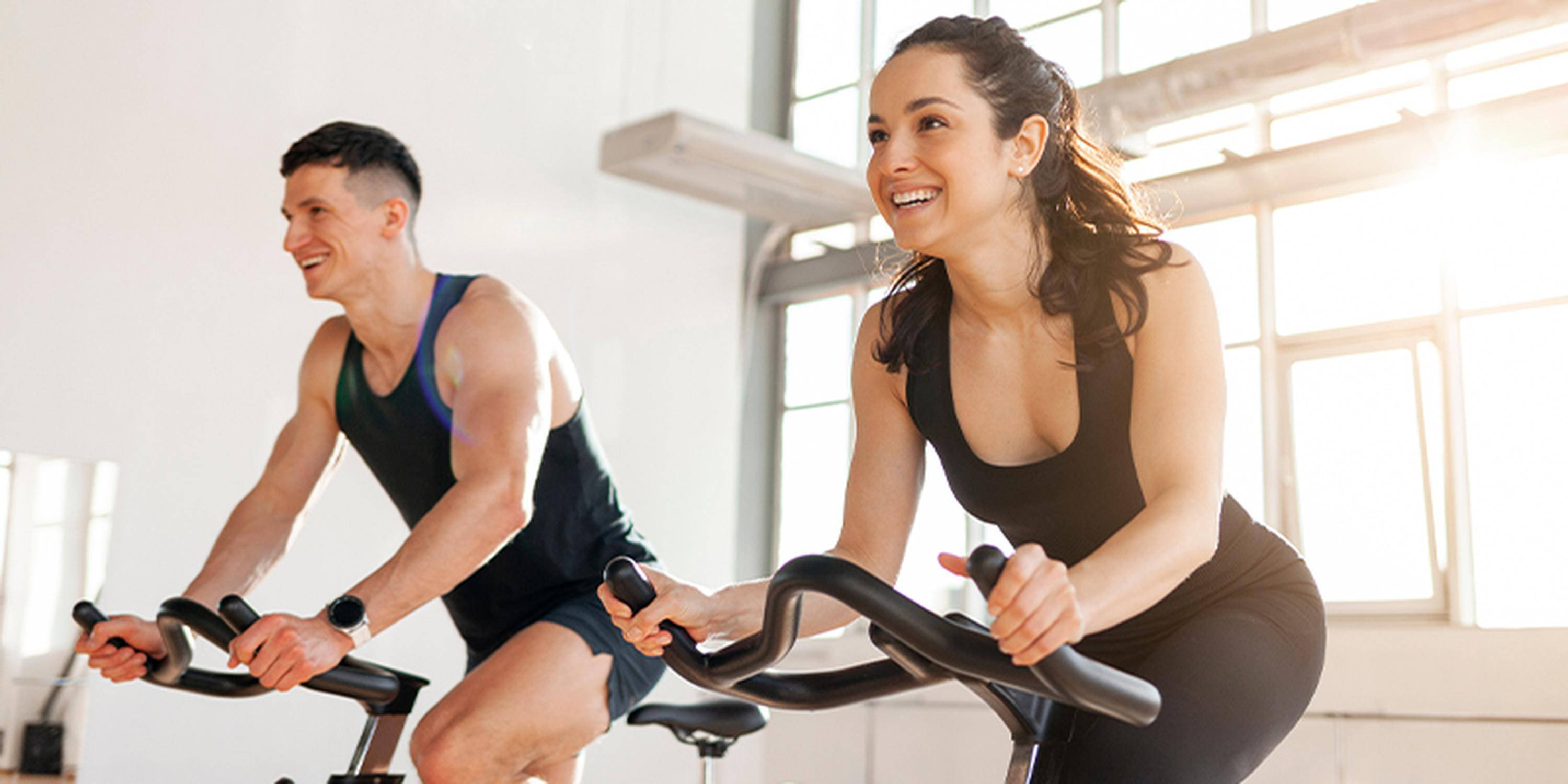 Heimtrainer und Ergometer