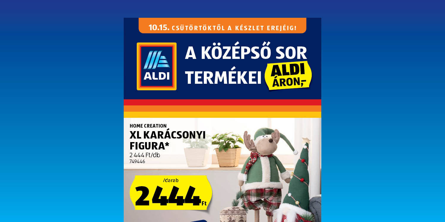 ALDI - Online akciós újság non-food katalógus