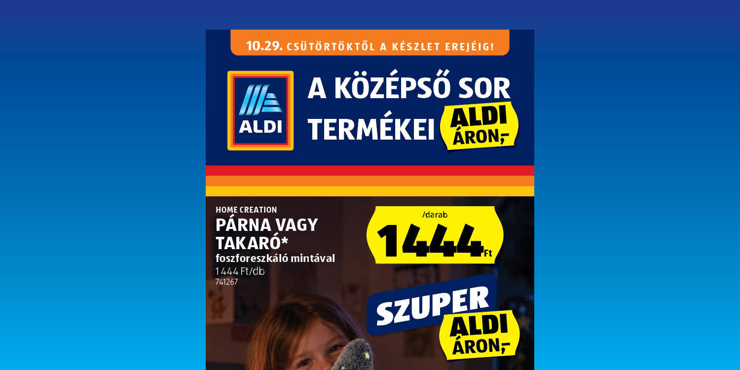 ALDI - Online akciós újság non-food katalógus
