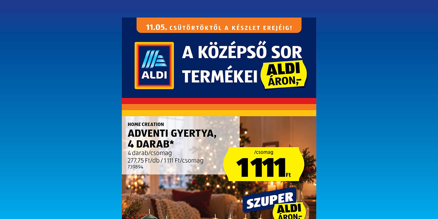 ALDI - Online akciós újság non-food katalógus
