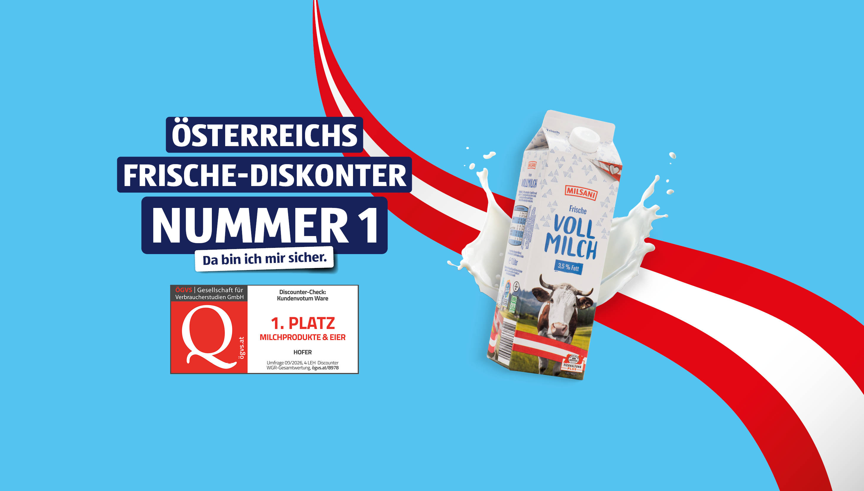 Milchprodukte  - Österreichs Frische-Diskonter Nummer 1