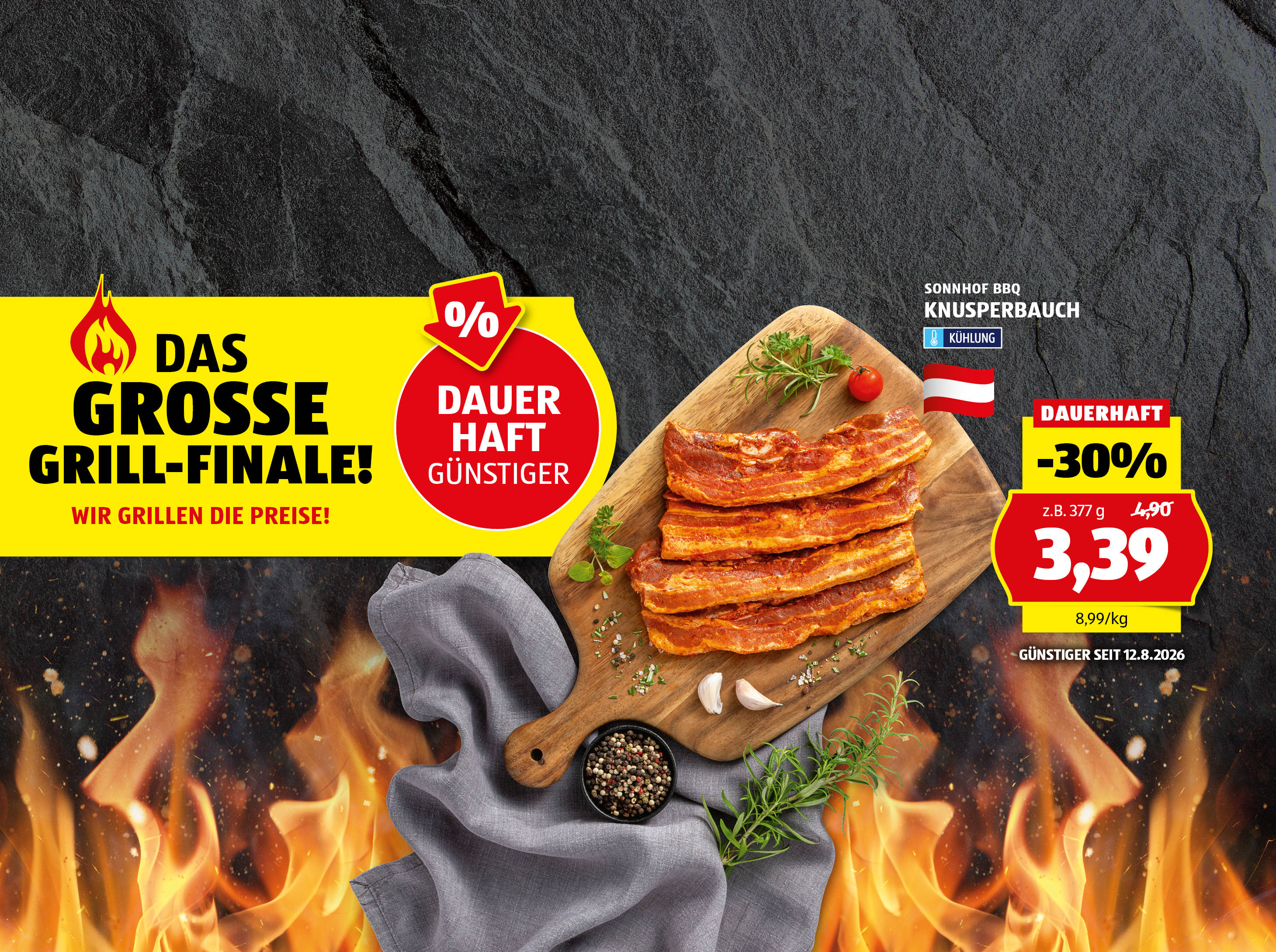 Das große Grillfinale - preisgesenkter Artikel Knusperbauch