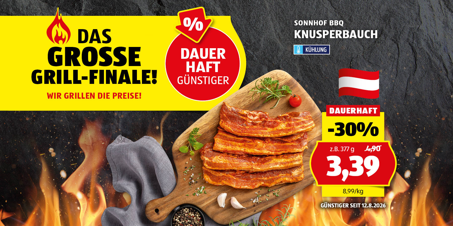 Dauerhaft günstiger - Knusperbauch