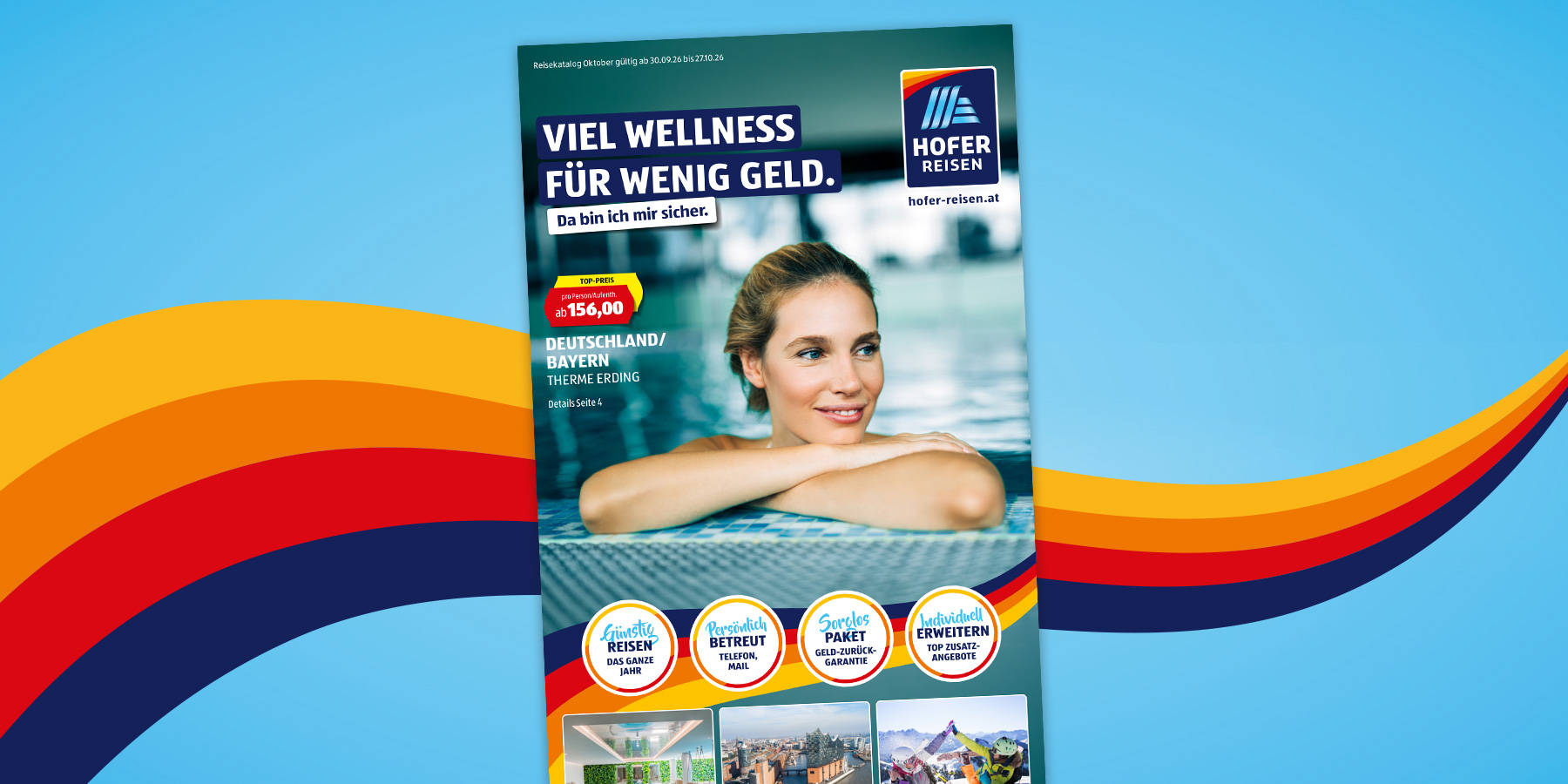 HOFER REISEN Katalog Layout