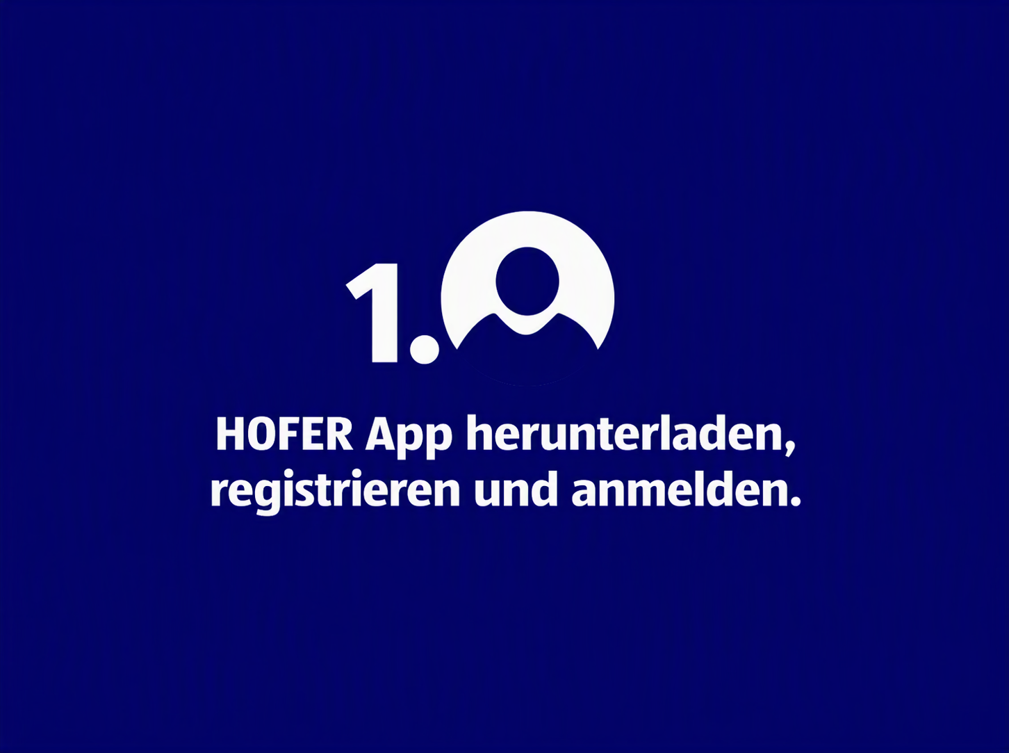 Registrieren und anmelden