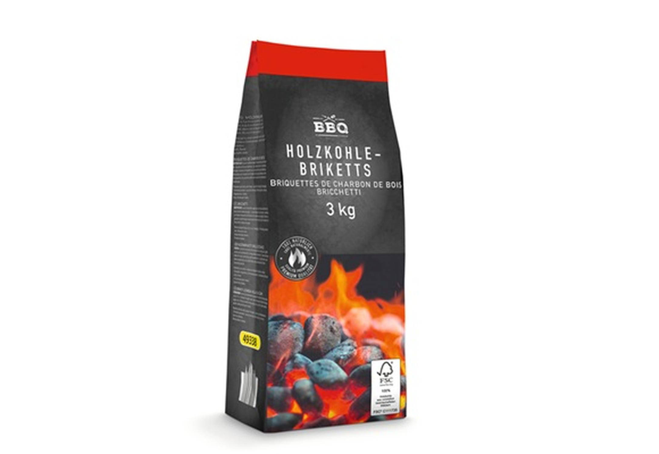 Holzkohlebriketts