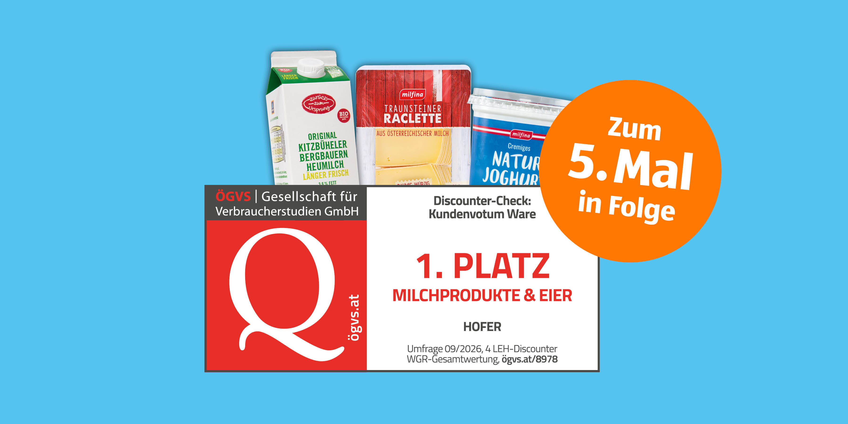 ÖGVS Milchprodukte & Eier