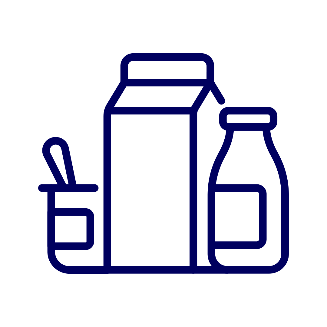 Milchprodukte Icon