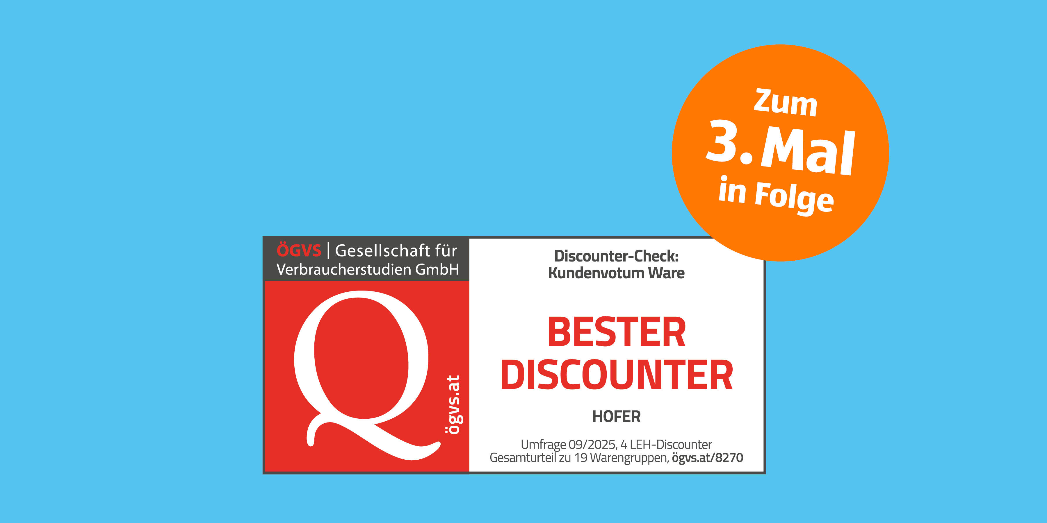 ÖGVS Bester Discounter