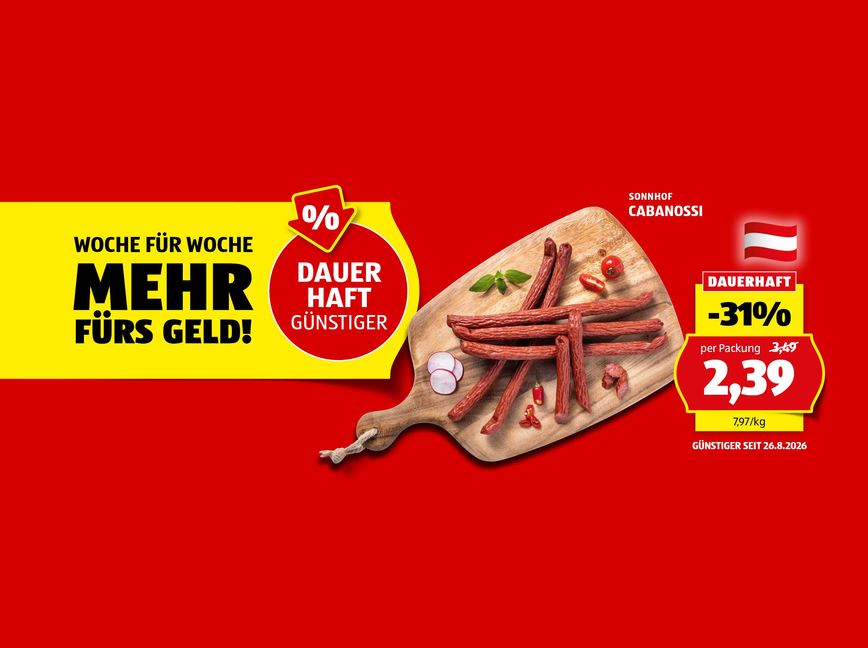 Topseller: preisgesenkt Cabanossi