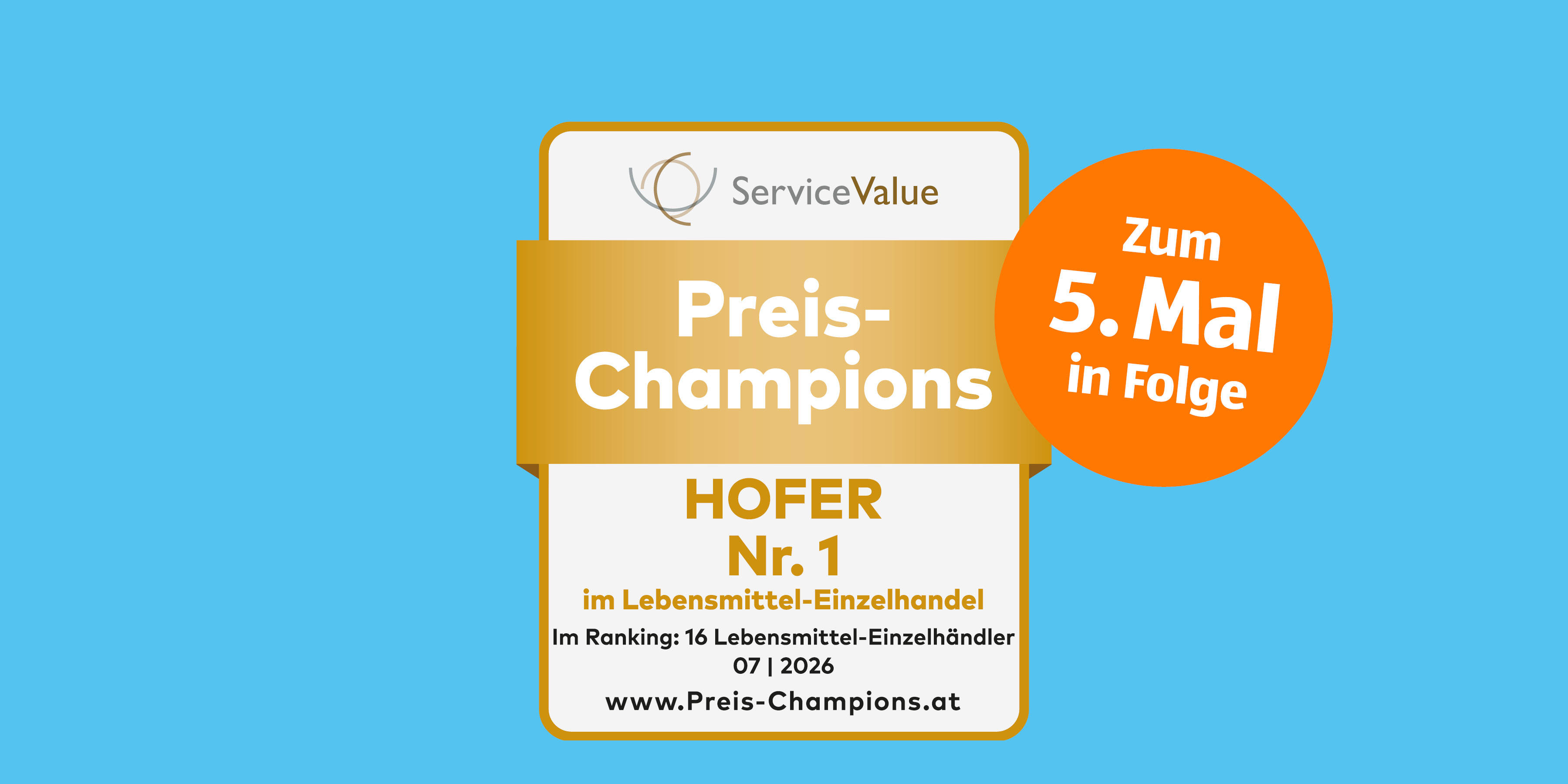 Preis-Champions im Lebensmittel-Einzelhandel
