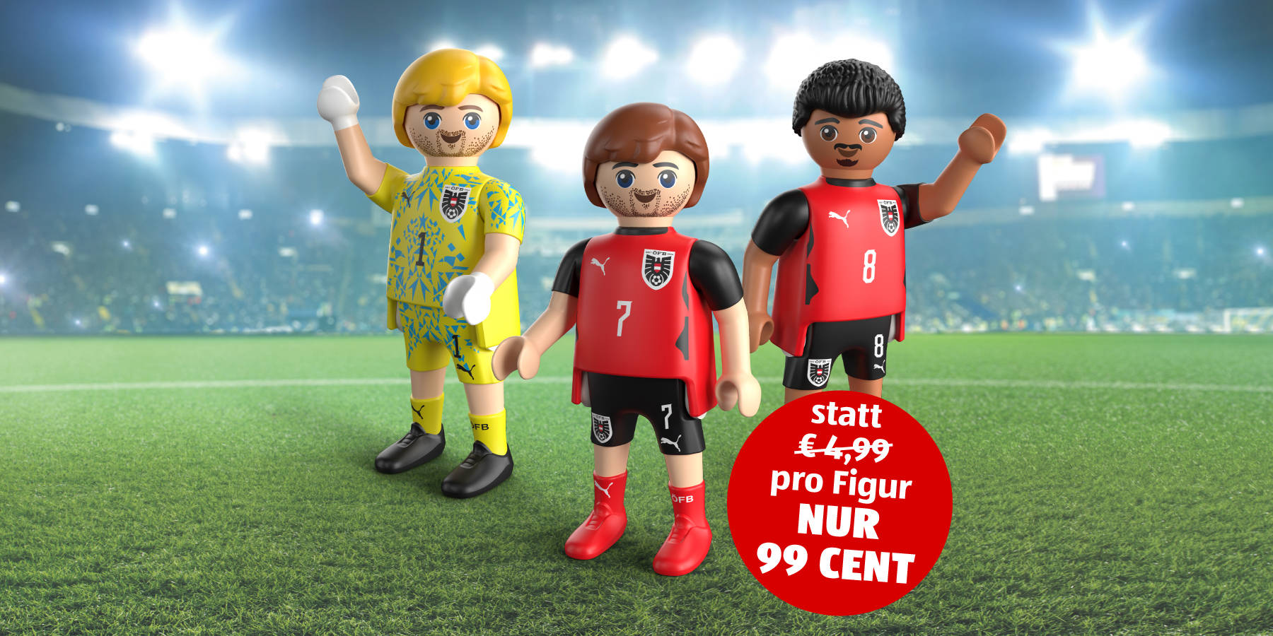 drei Playmobil Sammelfiguren