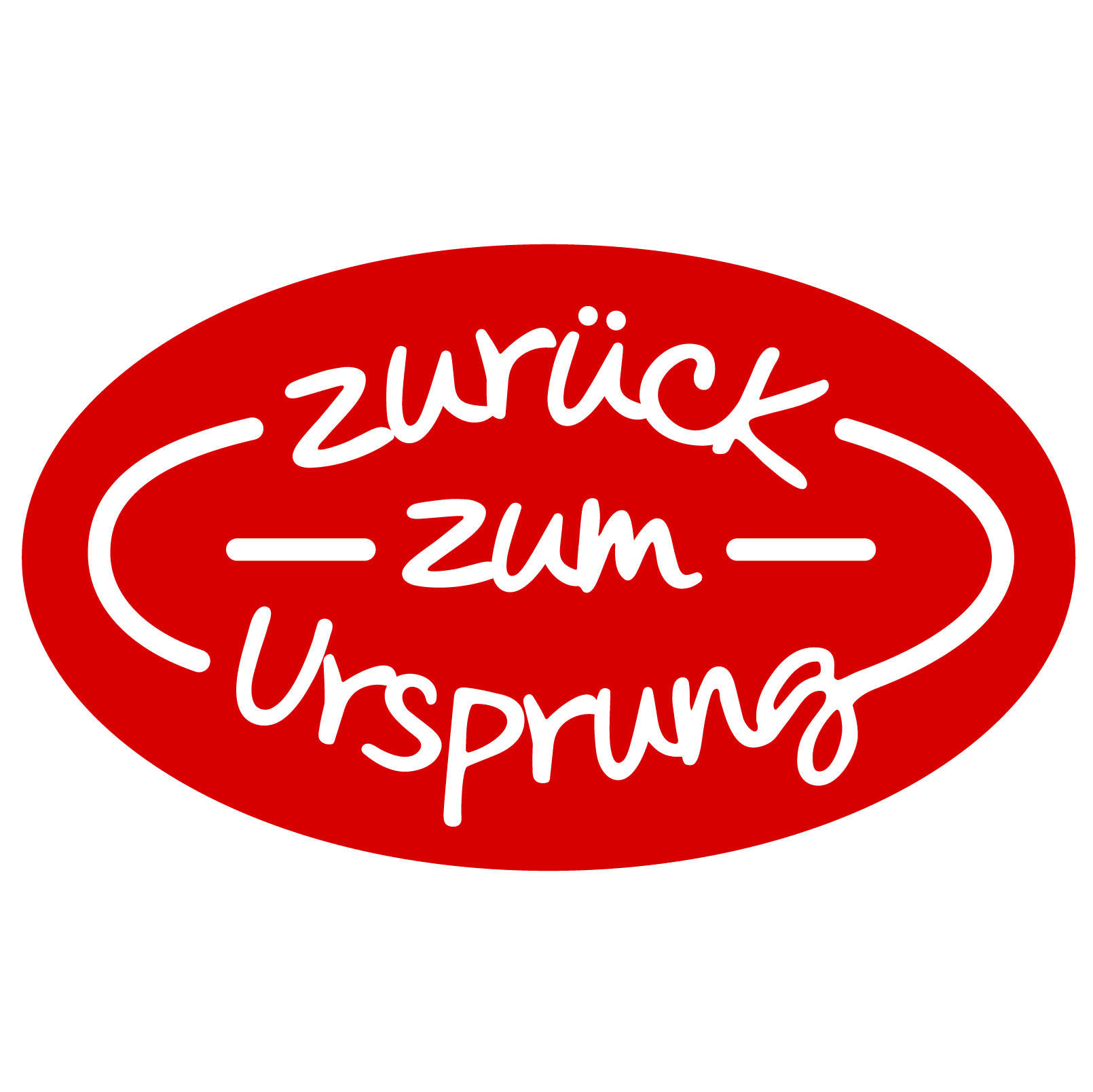 Zurück zum Ursprung Logo