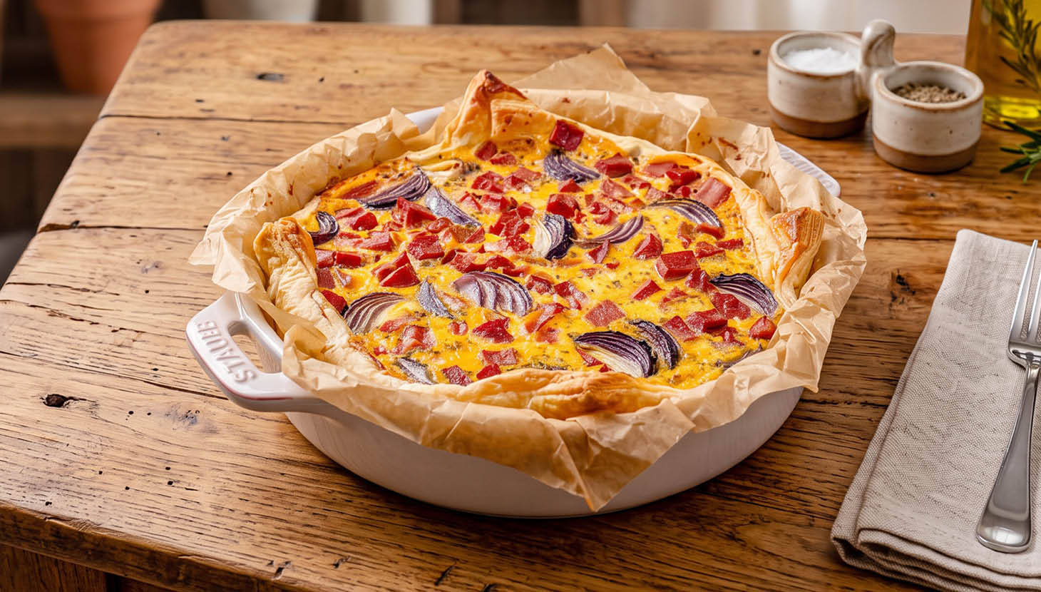 Sonkás Quiche