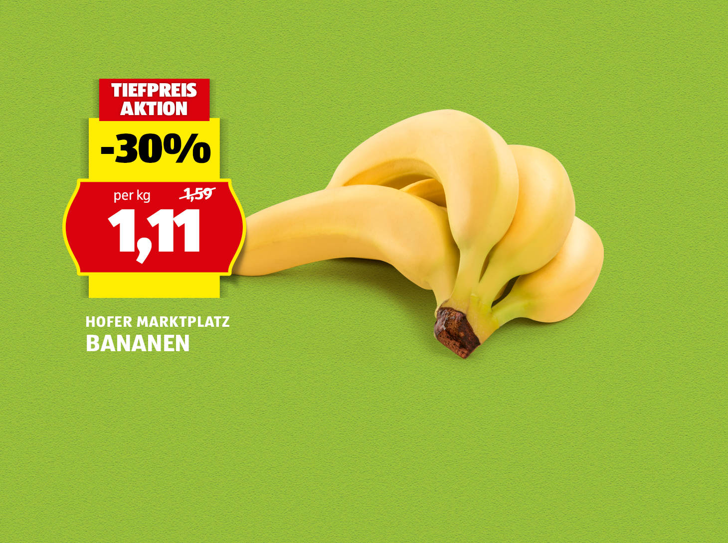 Hofer Marktplatz Bananen € 1,11