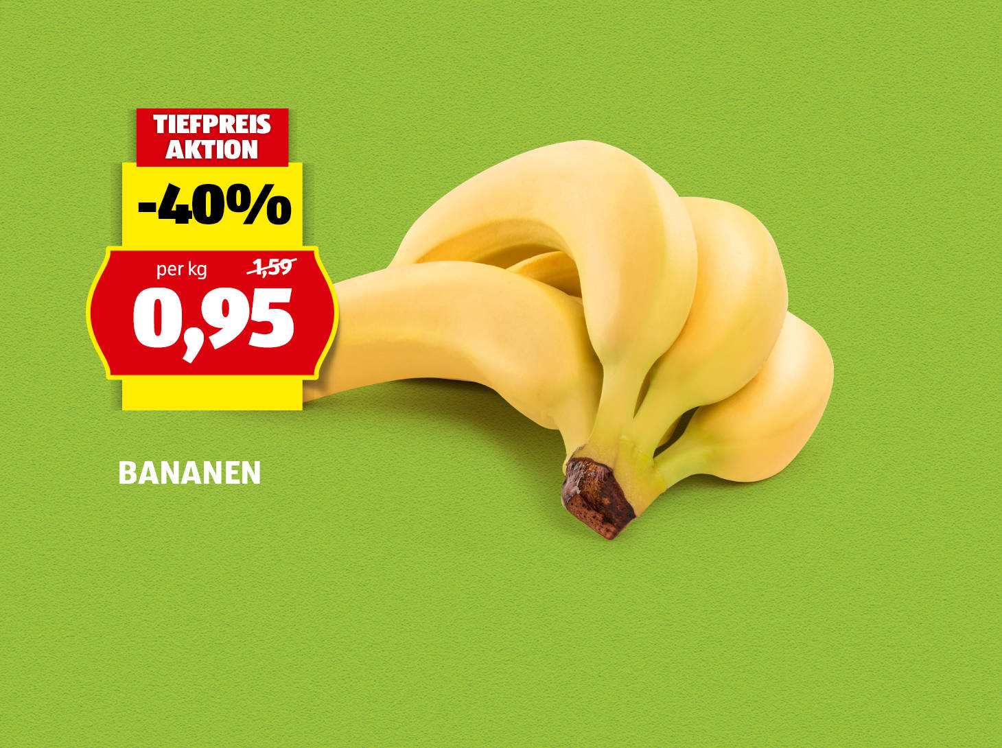 Bananen, € 0,95