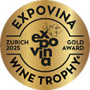 Expovina Wine Trophy Gold Award Zurich 2025 Seal