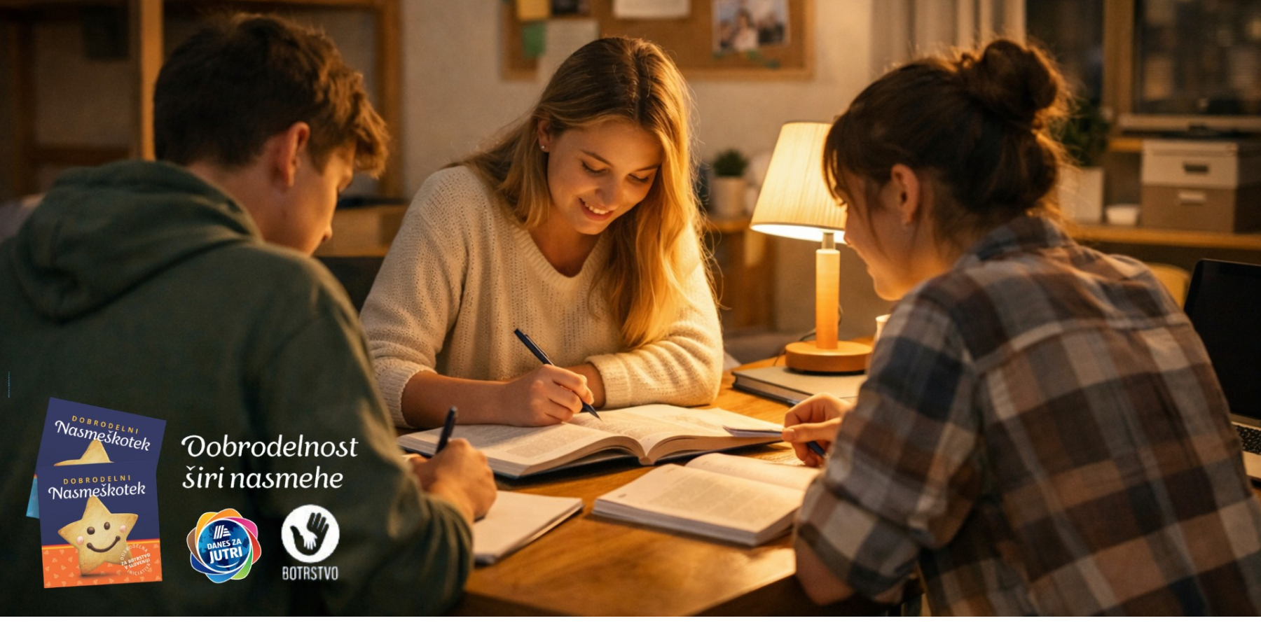 Dijaki delajo nalogo