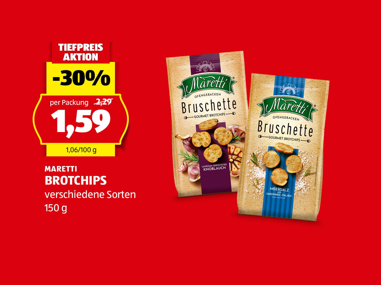 Maretti Brotchips, € 1,59