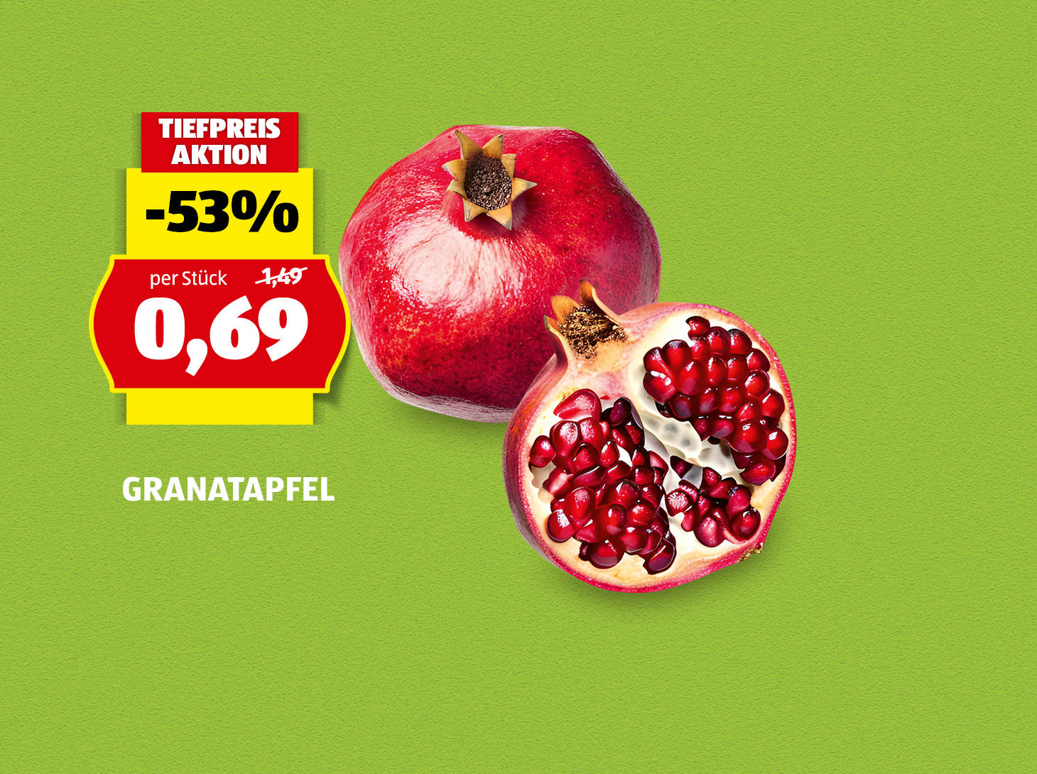 Granatapfel, € 0,69