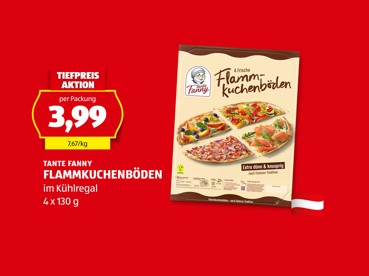Tante Fanny Flammkuchenböden, € 3,99