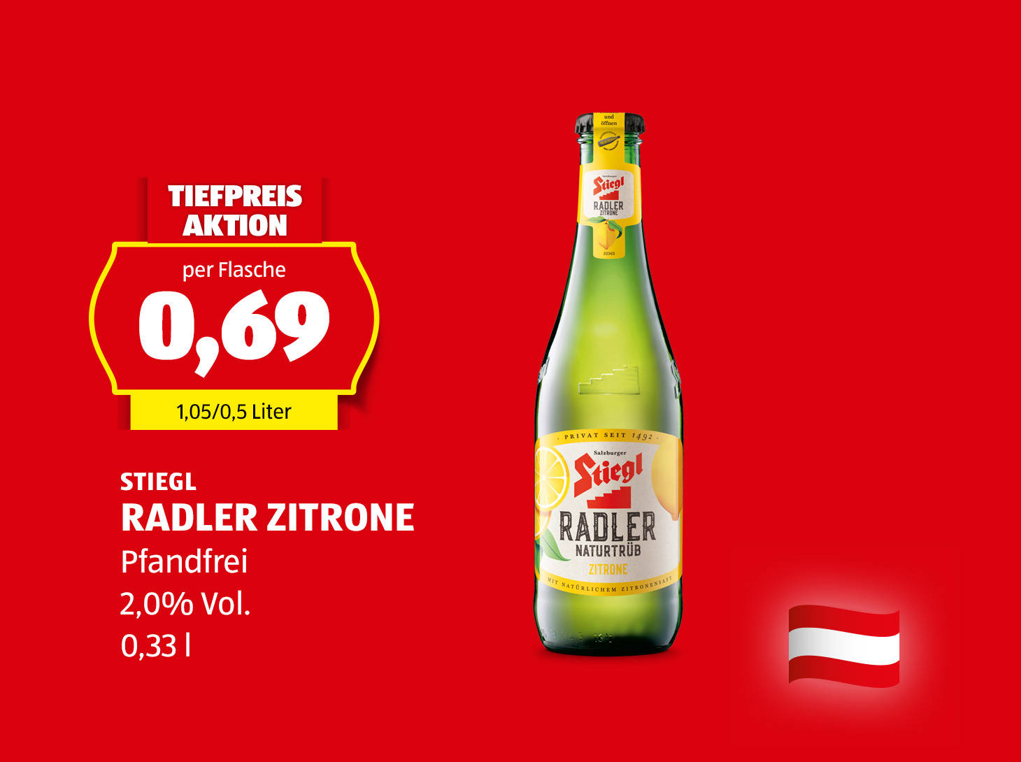 Stiegl Radler Zitrone
