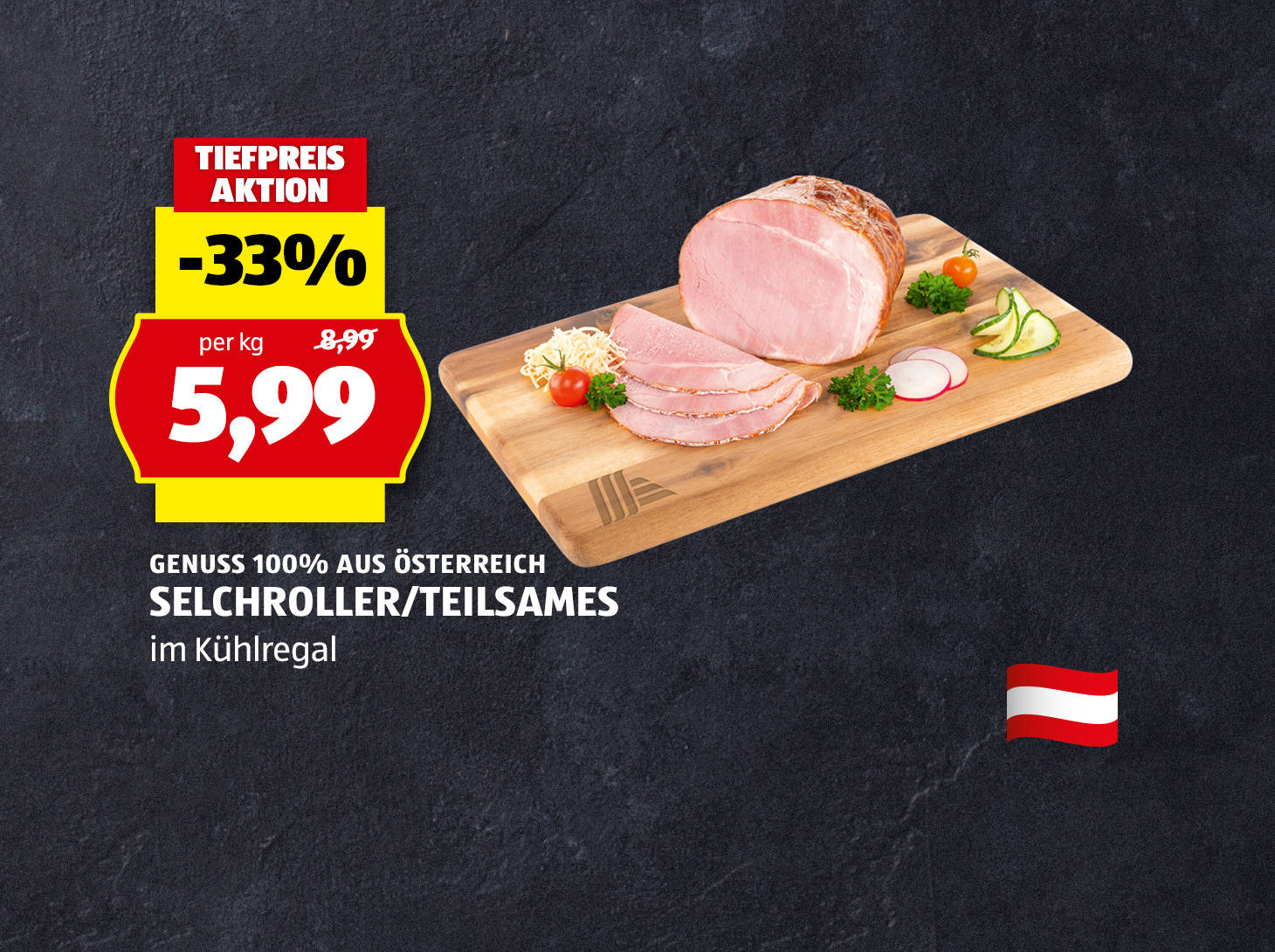 Genuss 100% aus Österreich, Selchroller/Teilsames, € 5,99