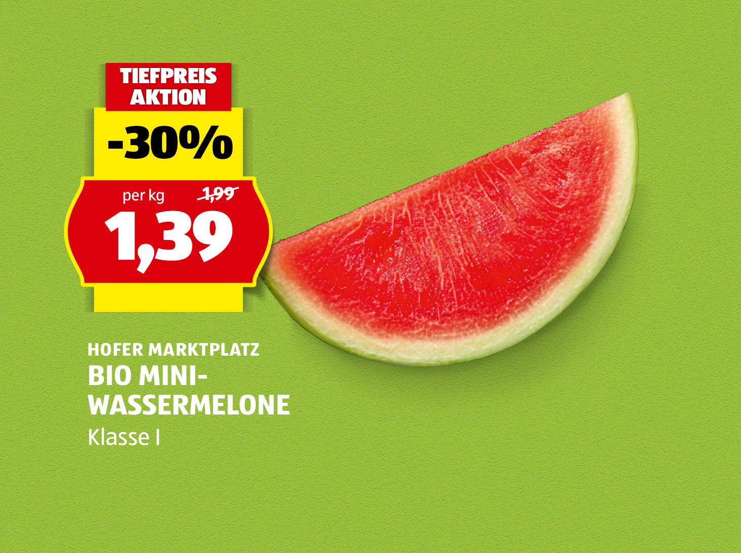 Bio Mini-Wassermelone