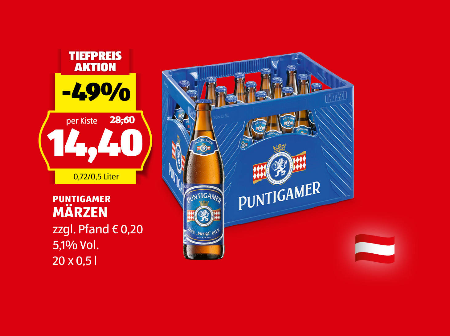 Puntigamer Märzen, € 14,40
