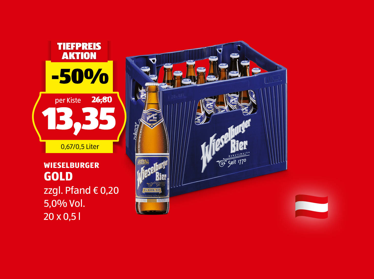 Wieselburger Gold, € 13,35