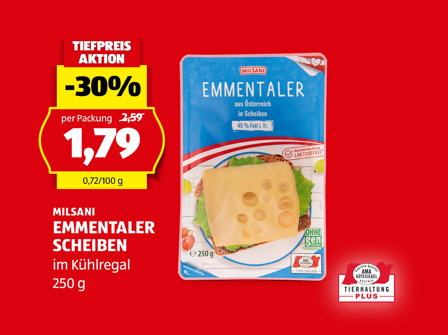 Emmentaler Scheiben