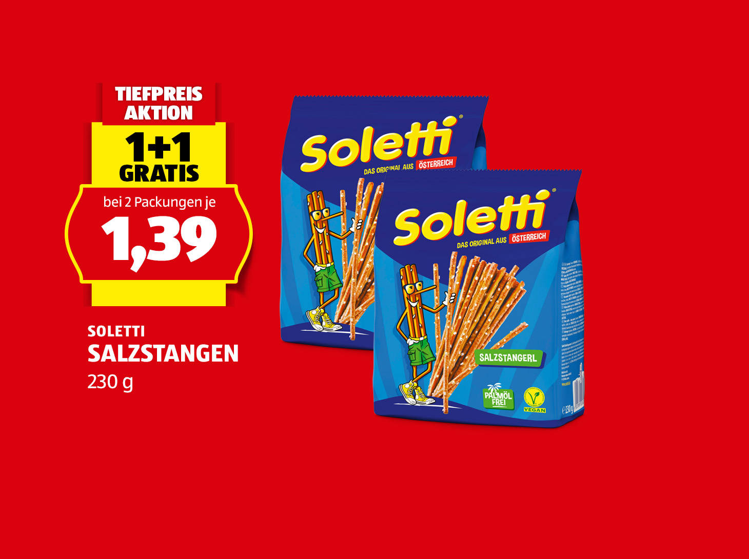 Soletti Salzstangen, € 1,39