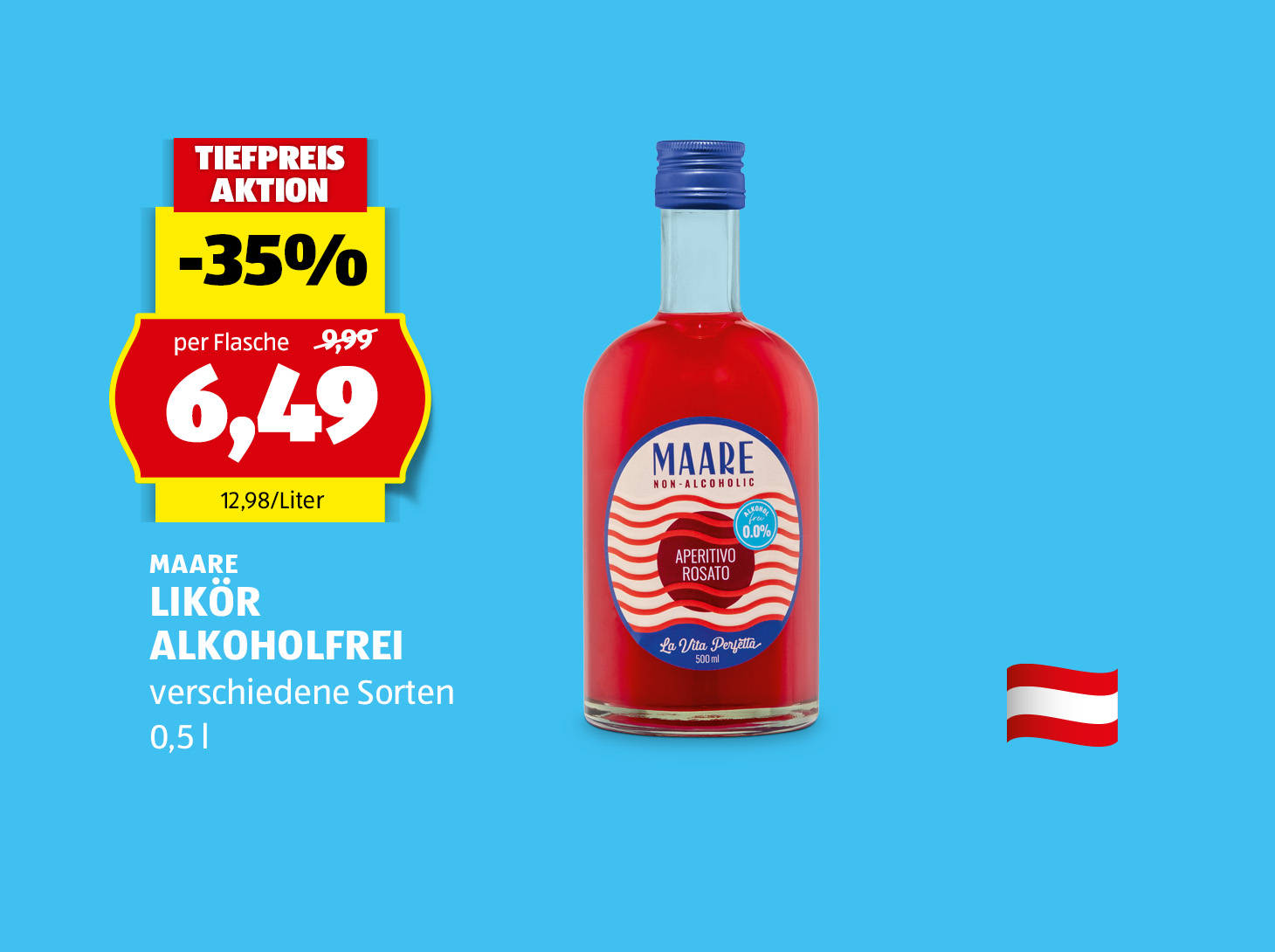 Maare Likör Alkoholfrei, € 6,49