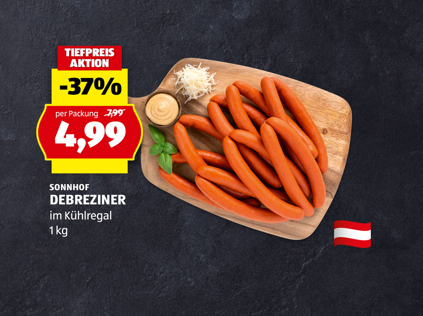Sonnhof, Debreziner, 1 kg, € 4,99