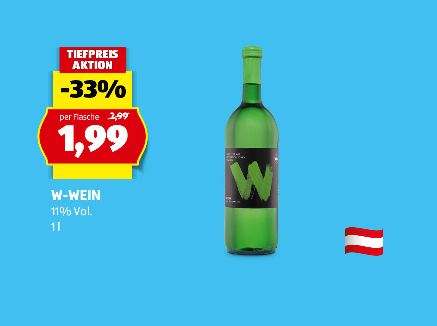 W-Wein, € 1,99