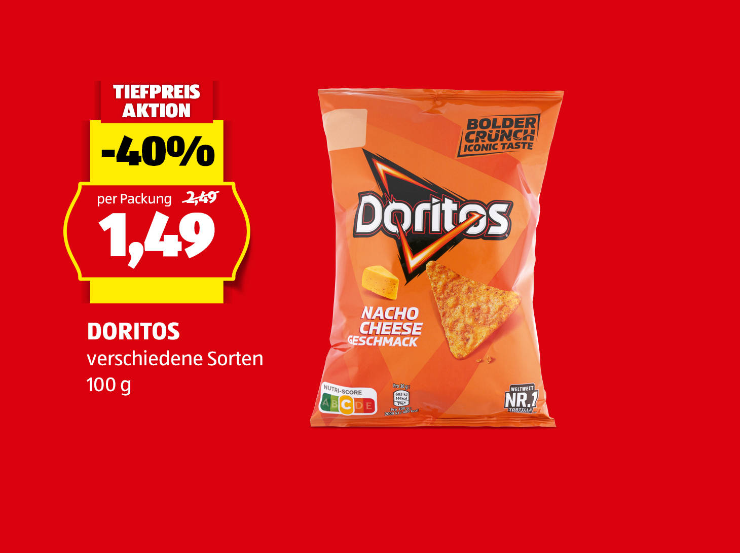 Doritos, € 1,49