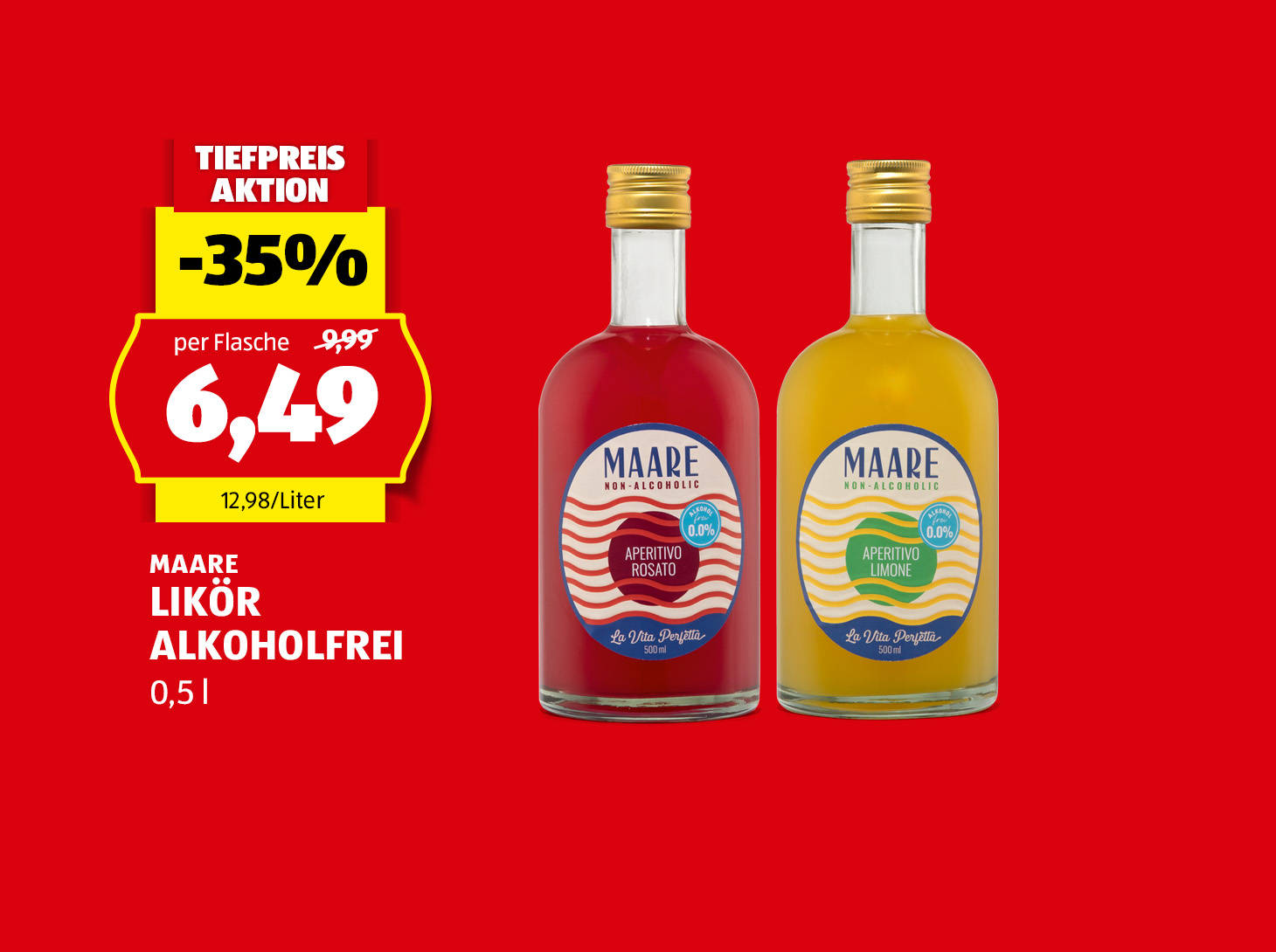Maare Likör Alkoholfrei, € 6,49